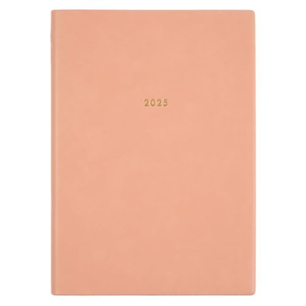 画像1: グリーティングライフ モーメントプランナー 手帳 2025年 A5 ウィークリー ソフトカバー ホリゾンタル ピーチ CD-1348-HT (2024年12月始まり) [ B0DCNLG124 / 4515968339308 / CD-1348-HT ] (1)