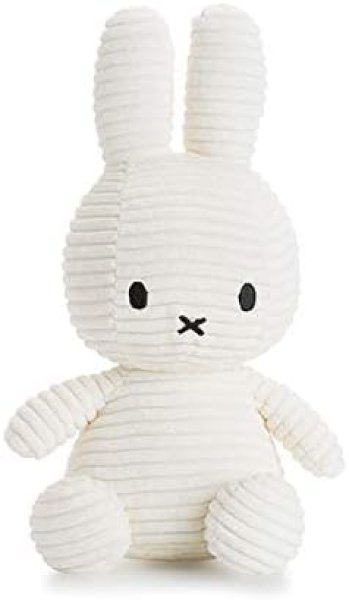 画像1: BON TON TOYS コーデュロイミッフィー 23cm White [ B08B4J5F1T / 4520535213950 / BTT-001WH ] (1)