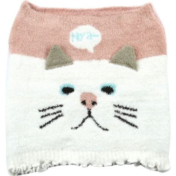 画像1: フレンズヒル 腹巻き ゴキゲンターチャン ピンク RW-281-526 ねこ [ B0BCW1ZC6C / 4535279805125 / RW-281-526 ] (1)