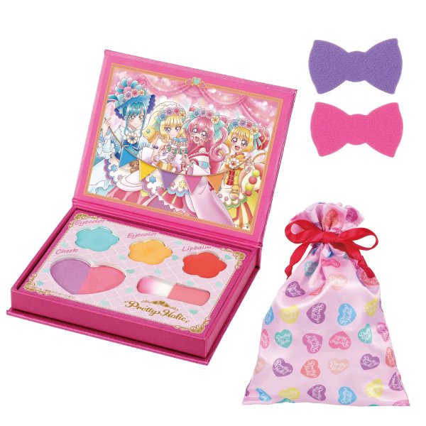 画像1: ◇デリシャスパーティプリキュア Pretty Holic スペシャルメイクパレット ~スペシャルビビッドカラー~(対象年齢:6歳以上) [ B0BCF3WS1B / 4549660826040 / / 5297153 ] (1)