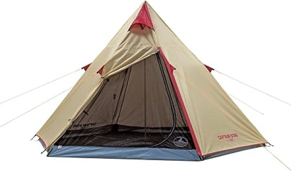 画像1: キャプテンスタッグ キャンプ用品 アルミワンポールテント300UVUA-16 [ B00UJ2S5OW / 4560464243772 / UA-16 ] (1)