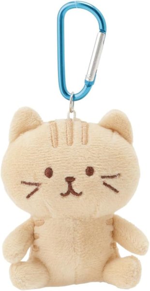 画像1: FukuFukuNyanko　マスコットキーホルダー ふくふくにゃんこ ハピンズ (チャチャ) [ B0CGGVXP6T / 4562387999576 / ] (1)