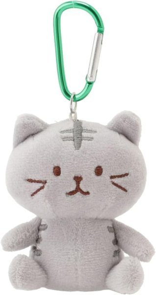 画像1: FukuFukuNyanko マスコットキーホルダー ふくふくにゃんこ ハピンズ (サバタ) [ B0DL5DZFMH / 4562387999590 / ] (1)