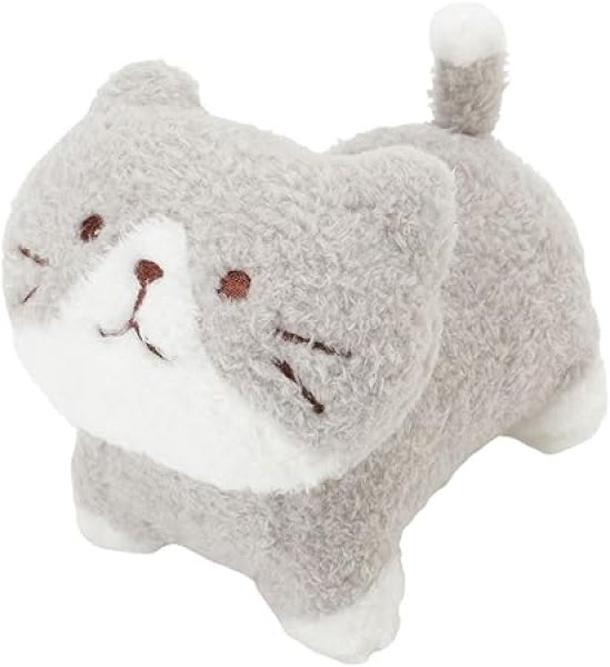 画像1: Fuku Fuku Nyanko ふくふくにゃんこ ハピンズ (ハッチ(ハチワレネコ)) [ B0DSPF6TBB / 4562388028589 / みつめてマスコット ] (1)