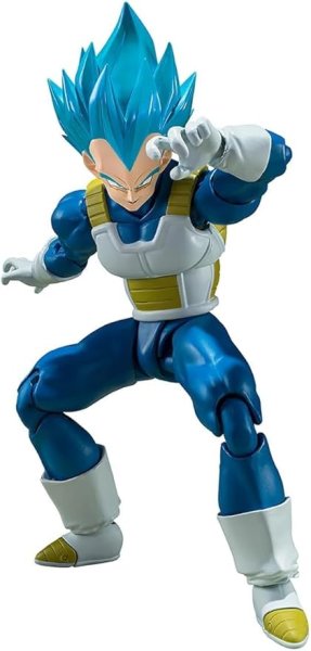 画像1: ☆TAMASHII NATIONS S.H.フィギュアーツ ドラゴンボール超 スーパーサイヤ人ゴッドスーパーサイヤ人ベジータ-貫き通すサイヤ人の誇り- 約135mm PVC&ABS製 塗装済み可動フィギュア [ B0CZQG8GBC / 4573102664587 / ] (1)