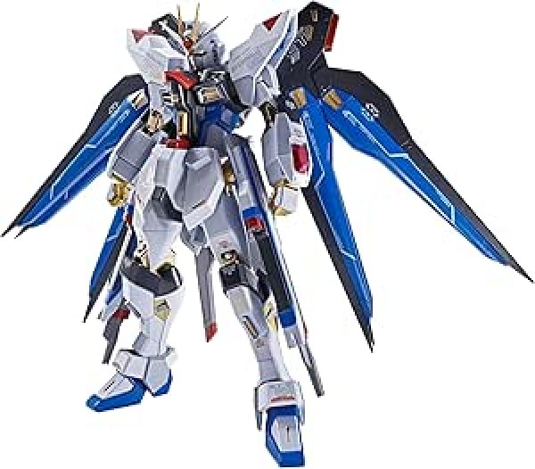 画像1: ☆TAMASHII NATIONS METAL ROBOT魂 機動戦士ガンダムSEED DESTINY ＜SIDE MS＞ ストライクフリーダムガンダム [Re:Coordinate] 約140mm PVC&ABS&ダイキャスト製 塗装済み可動フィギュア [ B0DMZX1QFL / 4573102675491 / ] (1)