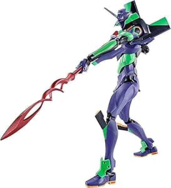 画像1: ☆TAMASHII NATIONS ROBOT魂 シン・エヴァンゲリオン劇場版:? ＜SIDE EVA＞ エヴァンゲリオン初号機+カシウスの槍（リニューアルカラーエディション）（再販版） 約170mm PVC&ABS製 塗装済み可動フィギュア [ B0FFSS838B / 4573102693259 / ] (1)