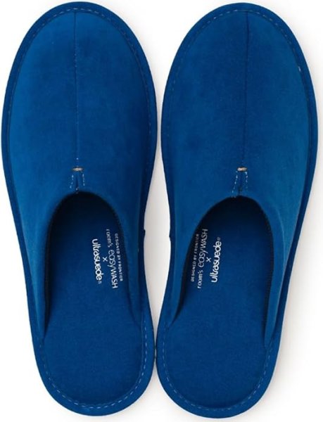 画像1: フロンティア　洗えるスリッパ room's easyWASH×Ultrasuede(R) イージーウォッシュ ウルトラスエード コズミック L 25-27cm ルームシューズ メンズ レディース 室内 洗濯 FR0502 [ B0DPPCQLXB / 4573428523612 / FR0502 ] (1)