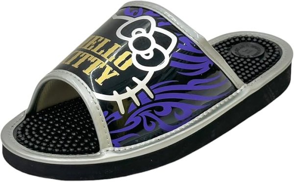 画像1: サンリオ　 ハローキティ 健康サンダル メンズ スリッパ SA-5014Ｍ ブルー, Ｌ [ B0DKCW14RM / 4580690452793 / SA-5014Ｍ ] (1)