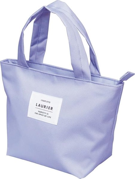 画像1: LAURIER ランチバッグ M 保冷 大きめ マチ 広い 保冷バッグ クーラーバッグ ランチトート [ B0D1TT6T1S / 4582529527238 / CLB-426 ] (1)