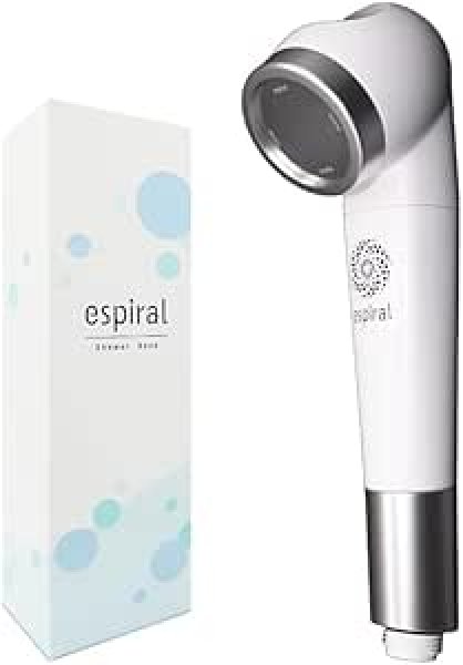 画像1: ☆espiral（エスパイラル） シャワーヘッド ナノバブル 【純日本製】塩素除去 節水 美肌効果 美水流 マイクロナノバブル ウルトラファインバブル バブルバス（本体） [ B0CJDXW4LD / 4595642917046 / ] (1)
