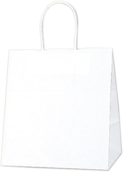画像1: ヘイコー 手提 紙袋 25CB 26-18 シロ 26x18x28.5cm 50枚 B00JXDTMCW / 4901755357387 / 3267101 ] (1)