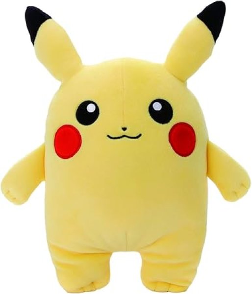 画像1: タカラトミーアーツ(TAKARATOMY A.R.T.S) ポケモン Mocchi-Mocchi- ぬいぐるみ ピカチュウ 高さ約 31cm [ B07YG39XKD / 4904790217920 / 4904790000000 ] (1)