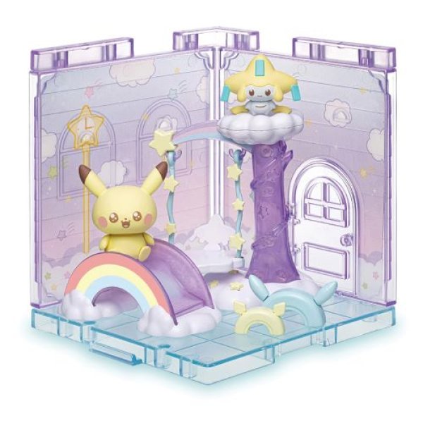 画像1: タカラトミー(TAKARA TOMY) ポケットモンスター ポケモン ポケピースハウス ほしぞらパーク ピカチュウ ＆ ジラーチ [ B0D5CFHJ5K / 4904810932802 / ] (1)