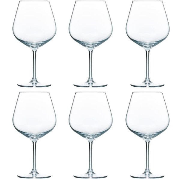 画像1: 東洋佐々木ガラス ワイングラス DIAMANT ディアマン ブルゴーニュ 730ml 6個入り 全面イオン強化加工 赤・白対応 割れにくい 食洗器対応 おしゃれ RN-11285CS [ B0BQYJPD6M / 4906678166139 / RN-11285CS ] (1)