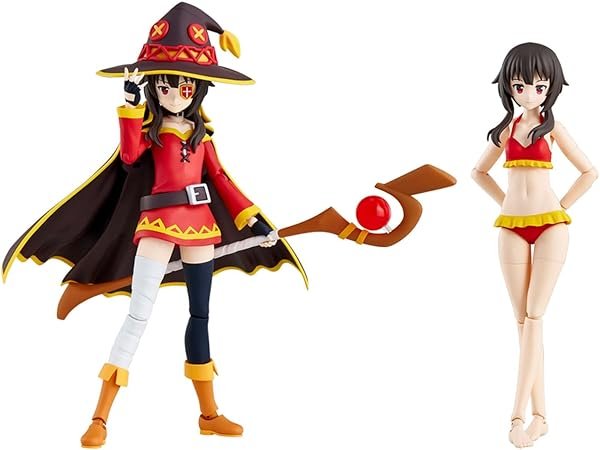画像1: ☆【KADOKAWA】KADOKAWA PLASTIC MODEL SERIES 「この素晴らしい世界に祝福を！3」 めぐみん DXver. [ B0CP73NSW7 / 4935228698233 / ] (1)