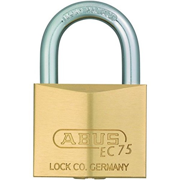 画像1: ABUS 真鍮南京錠 BPEC75/30 KD ディンプルシリンダー バラ番 [ B003PI0QIU / 4936053102391 / BP-EC75-30 ] (1)