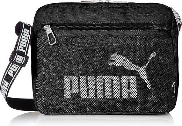 画像1: プーマ Puma 横型ミニショルダーバッグ J20054 Vogel ブラック [ B07MQKM9ZH / 4959169286946 / J20054 ] (1)
