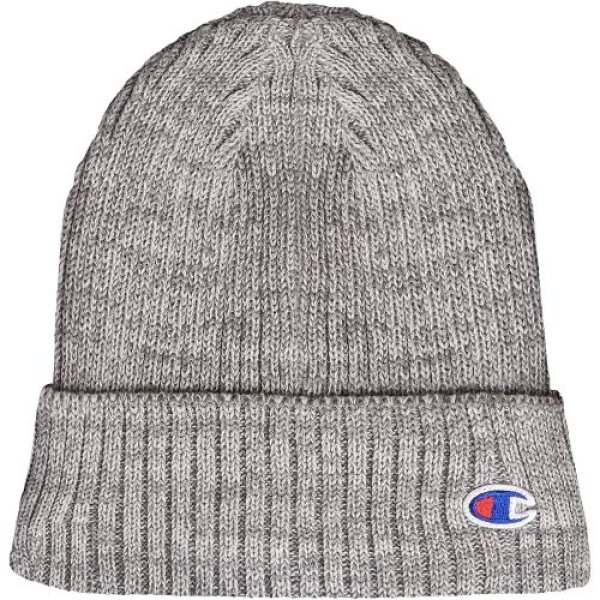 画像1: チャンピオン Champion ニットキャップ 590-002A グレーミックスカラー 57~59cm Free Size [ B075K8SB4B / 4965772784519 / 590-002A ] (1)