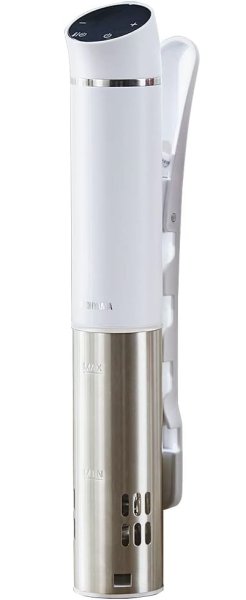 画像1: ☆アイリスオーヤマ(IRIS OHYAMA) スリム 低温調理器 LTC-02-W ホワイト [ B09G2MQYBC / 4967576542630 / ] (1)