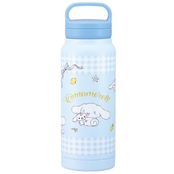 画像1: スケーター(Skater) 保温 保冷 ステンレス マグボトル 500ml シナモロール ぬいぐるみハグ STSC569509 [ B0DQNRSMNR / 4973307695094 / STSC5 ] (1)