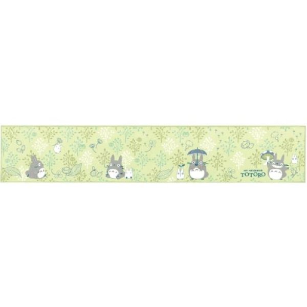 画像1: センコー となりのトトロ よりみちトトロ ロングマット 約45×240cm グリーン 53663 [ B0BR5BQ65K / 4973422536630 / 53663 ] (1)