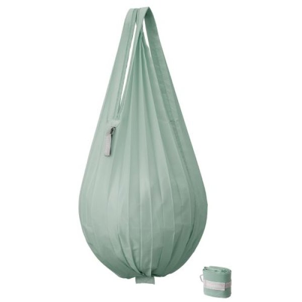 画像1: マーナ Shupatto ミニマルバッグDrop 12L (ホワイトセージ) シュパット エコバッグ [ B09RZVKP6R / 4976404001089 / S492G ] (1)