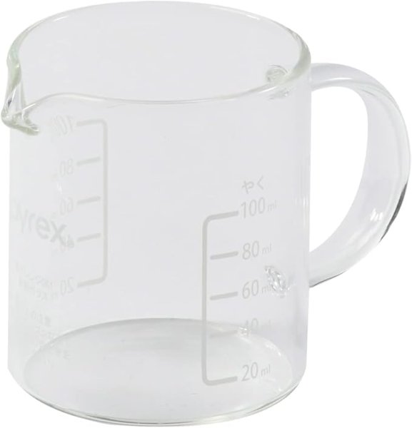 画像1: パイレックス(Pyrex) PYREX パイレックス メジャーカップ 計量カップ ハンドル付 100ml Blow ブロー 耐熱ガラス 電子レンジ対応 食洗機対応 CP-8637 [ B0C612F6Z4 / 4976790386371 / CP-8637 ] (1)