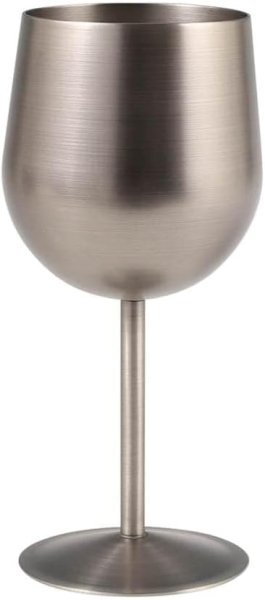 画像1: ダルトン(Dulton) ワイン グラス ステンレス マット ガンメタ 350ml M-0519MGU [ B0C9ZT473J / 4997337085977 / M-0519MGU ] (1)